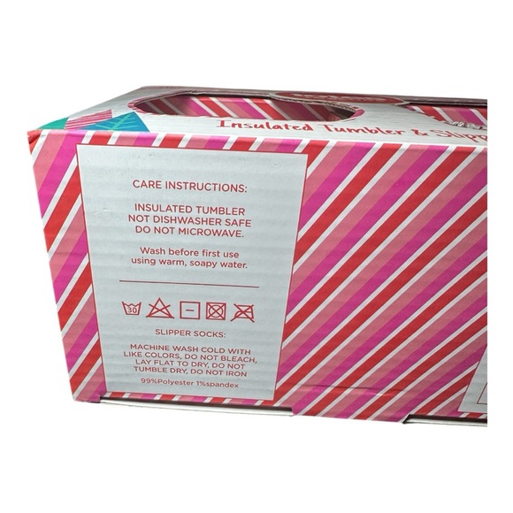 Totes Toasties Insulated Tumbler & Slipper Sock Set - Picture 2 of 5